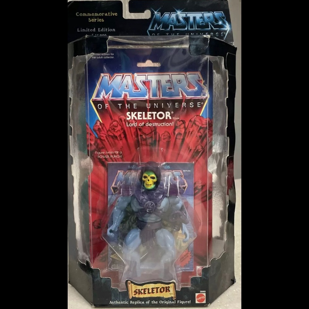 MOTU SKELETOR COMMEMORATIVE LIMITED EDITION 1 OF 15,000